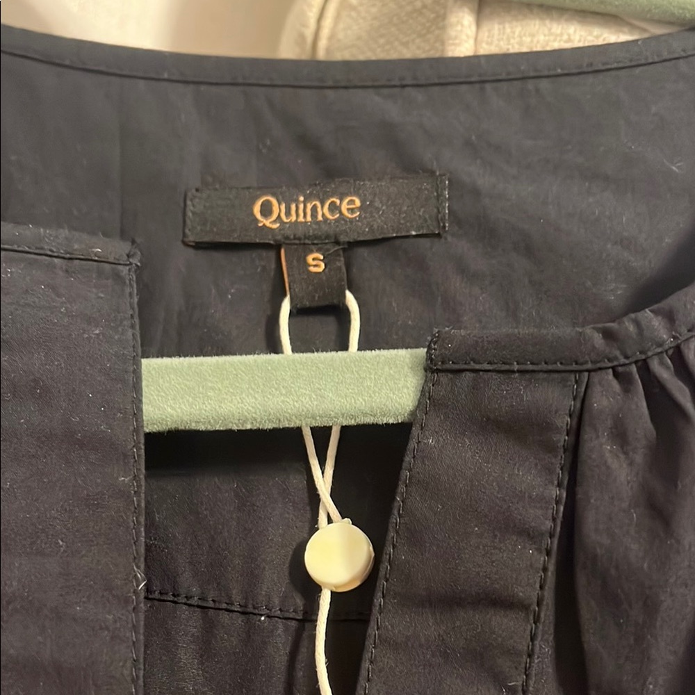 Quince Black dress